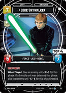 Luke Skywalker - Jedi Knight (Top 4) (177) (177) [Sector and Regional Promos: Season 1]