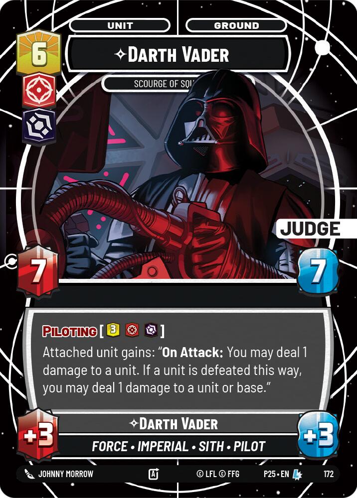 Darth Vader - Scourge of Squadrons (172) (172) [Judge Promos]