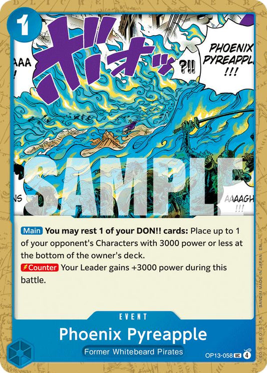 Phoenix Pyreapple [Carrying On His Will]
