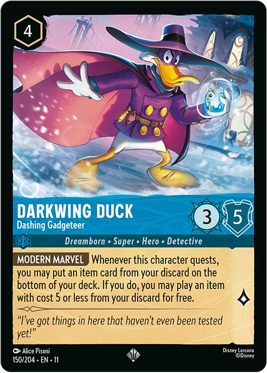 Darkwing Duck - Dashing Gadgeteer (150/204) [Winterspell]