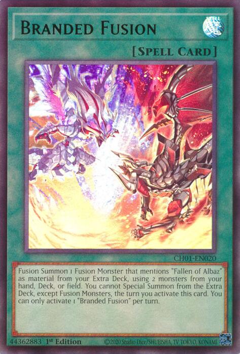 Branded Fusion [CH01-EN020] Ultra Rare