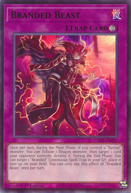 Branded Beast [CH01-EN037] Ultra Rare