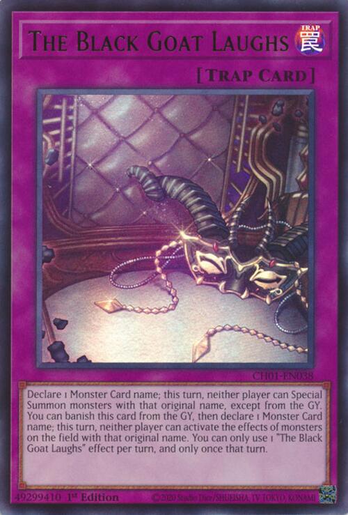 The Black Goat Laughs [CH01-EN038] Ultra Rare