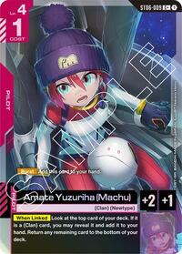 Amate Yuzuriha (Machu) (C+) (ST06-009) [Starter Deck 06: Clan Unity]