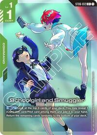 Schoolgirl and Smuggler (C+) (ST06-012) [Starter Deck 06: Clan Unity]