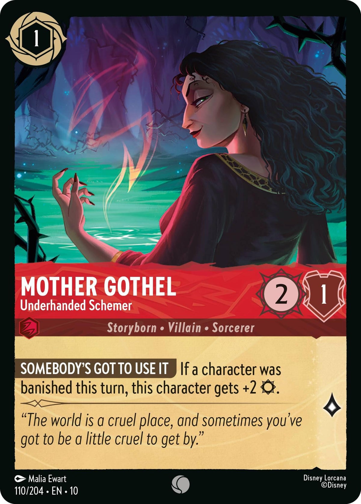 Mother Gothel - Underhanded Schemer (110/204) [Whispers in the Well]