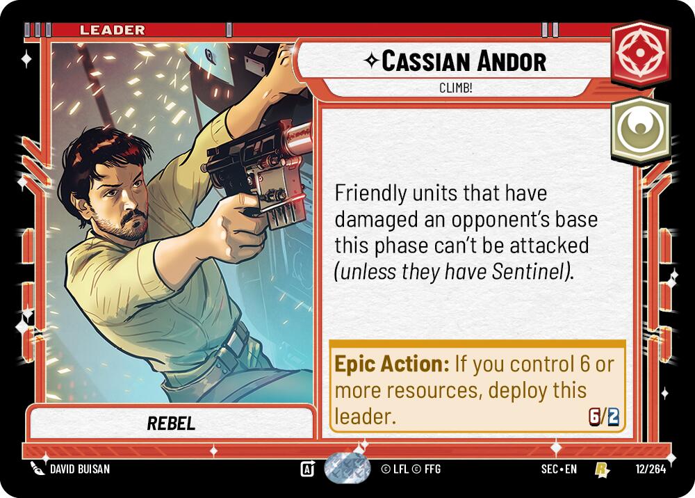 Cassian Andor - Climb! (12/264) (12/264) [Secrets of Power]