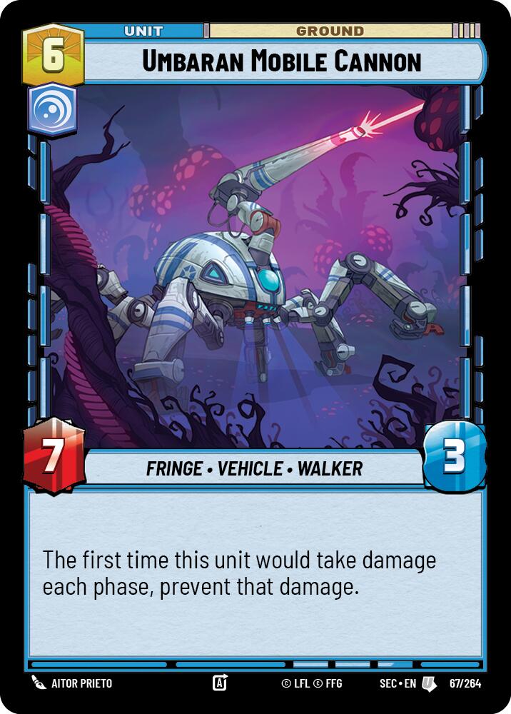 Umbaran Mobile Cannon (67/264) (67/264) [Secrets of Power]