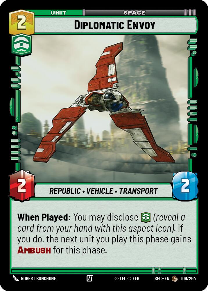 Diplomatic Envoy (109/264) (109/264) [Secrets of Power]