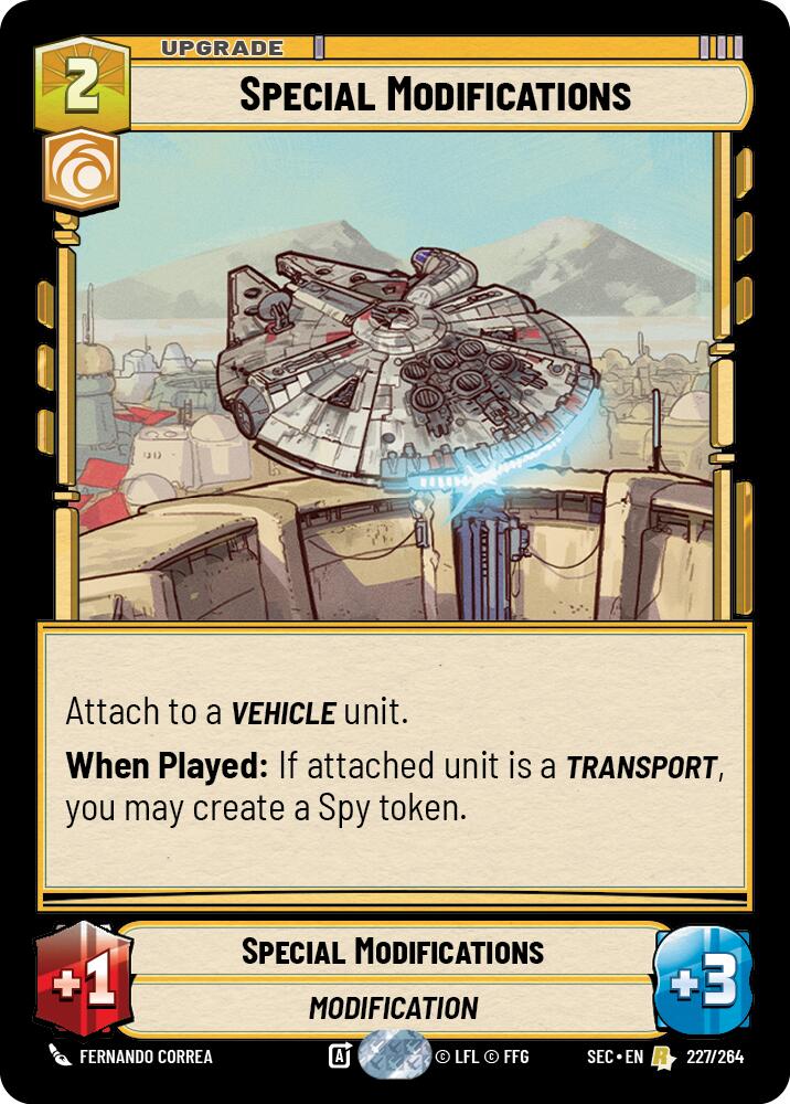 Special Modifications (227/264) (227/264) [Secrets of Power]