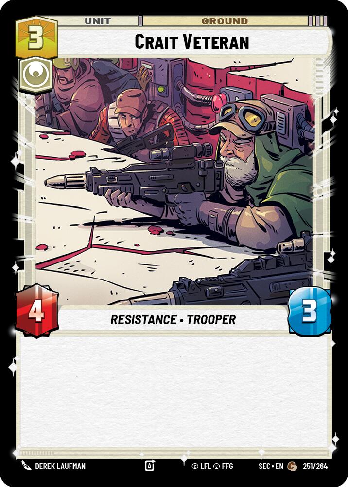 Crait Veteran (251/264) (251/264) [Secrets of Power]