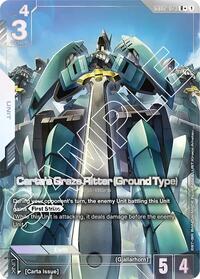 Carta's Graze Ritter (Ground Type) (R+) (GD02-073) [Dual Impact]