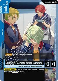 Orga, Crot, and Shani (GD02-087) [Dual Impact]
