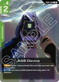 AGE Device (GD02-103) [Dual Impact]