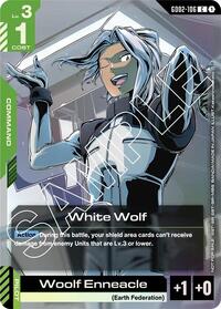 White Wolf (Store Tournament Participant Pack 02) (GD02-106) [Gundam Promotional Cards]