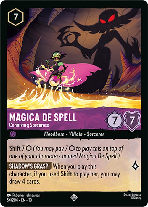 Magica De Spell - Conniving Sorceress (54/204) [Whispers in the Well]