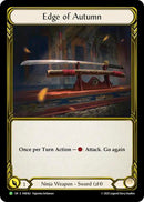 Edge of Autumn (Golden) [FAB362] (Promo)  Cold Foil