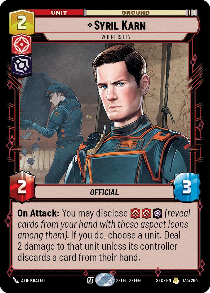 Syril Karn - Where Is He? (133/264) (133/264) [Secrets of Power]