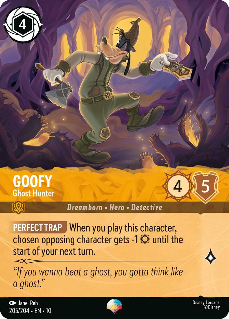 Goofy - Ghost Hunter (Epic) (205/204) [Whispers in the Well]