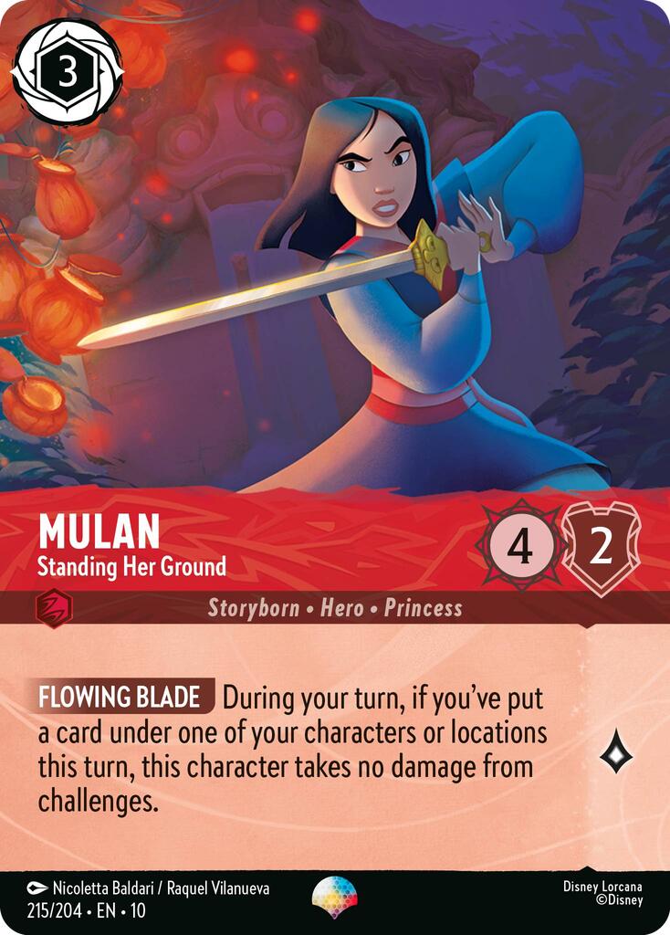Mulan - Standing Her Ground (Epic) (215/204) [Whispers in the Well]