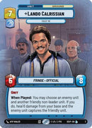 Lando Calrissian - Trust Me (3) [Secrets of Power: Weekly Play]
