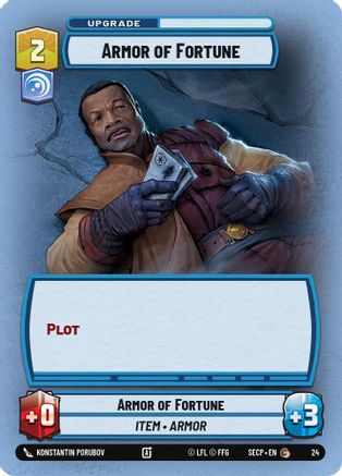 Armor of Fortune (Foil) (24) [Secrets of Power: Weekly Play]