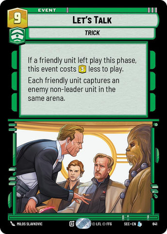 Let's Talk (641) (Foil) (641) [Secrets of Power]