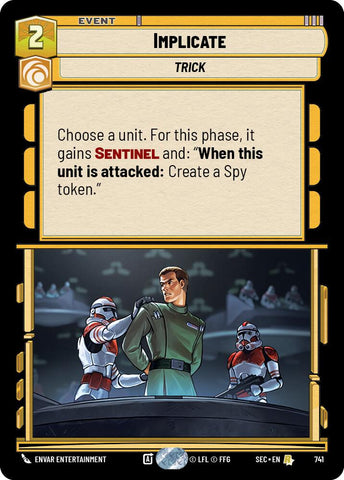 Implicate (741) (Foil) (741) [Secrets of Power]
