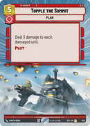 Topple the Summit (939) (Hyperspace Foil) (939) [Secrets of Power]