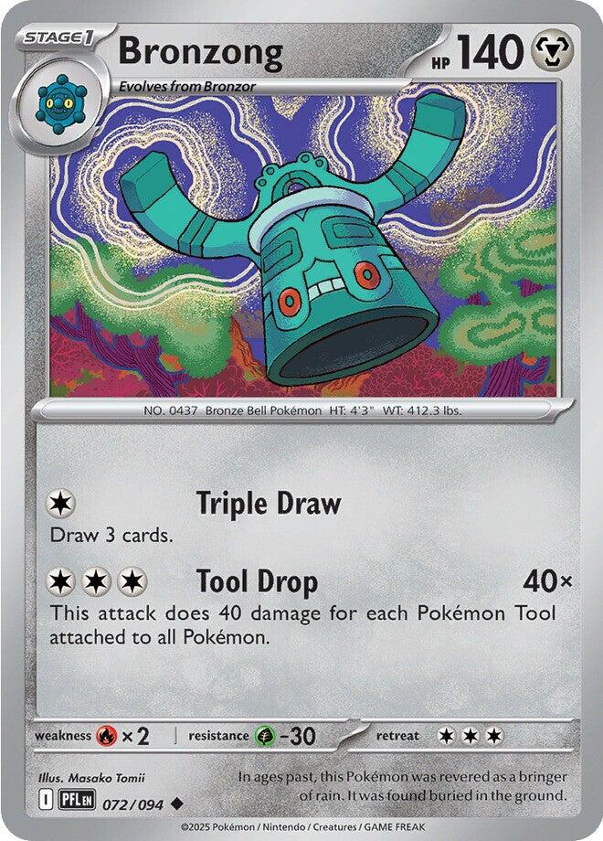 Bronzong (072/094) [Mega Evolution: Phantasmal Flames]