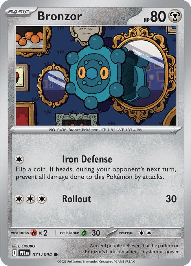 Bronzor (071/094) [Mega Evolution: Phantasmal Flames]
