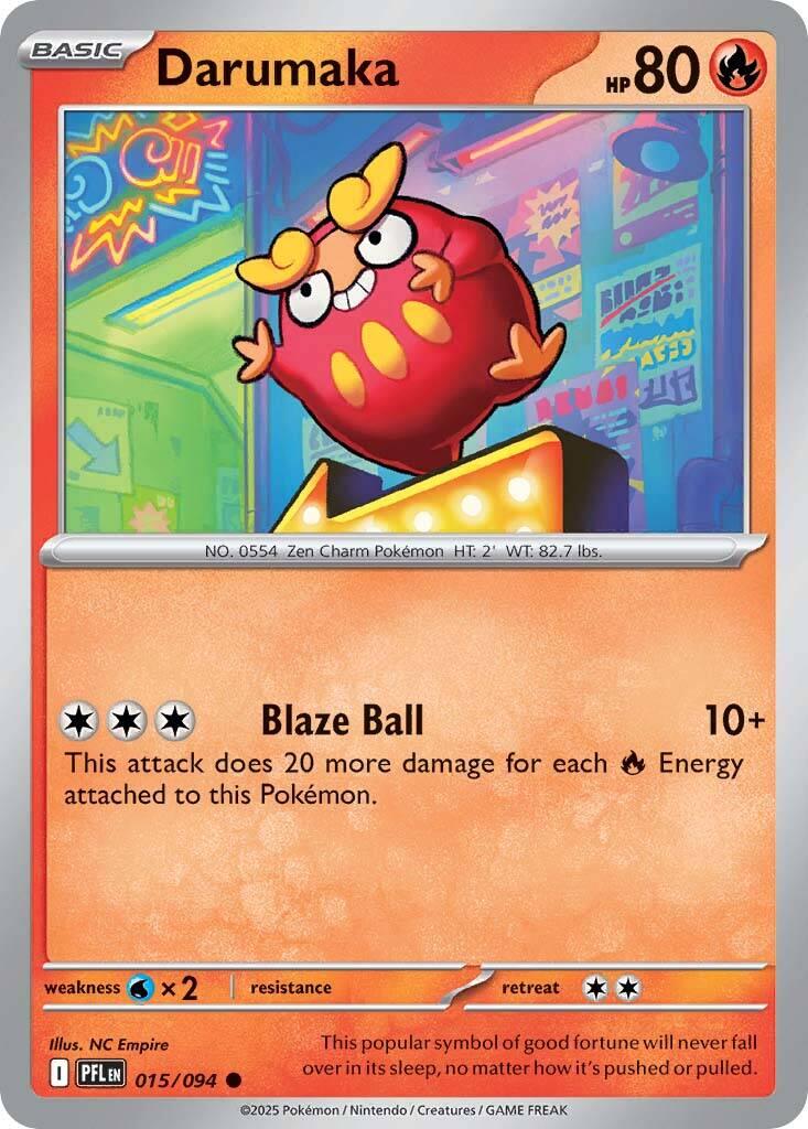 Darumaka (015/094) [Mega Evolution: Phantasmal Flames]