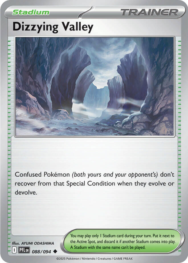 Dizzying Valley (088/094) [Mega Evolution: Phantasmal Flames]