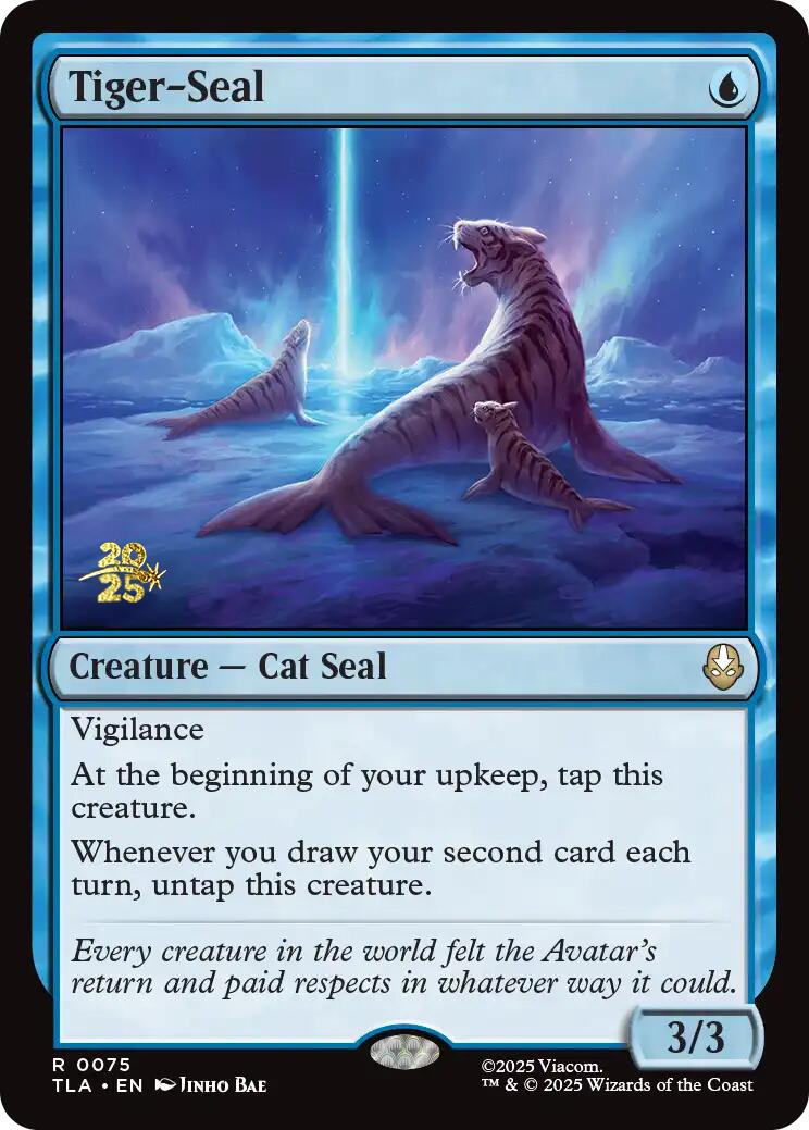 Tiger-Seal [Avatar: The Last Airbender Prerelease Cards]