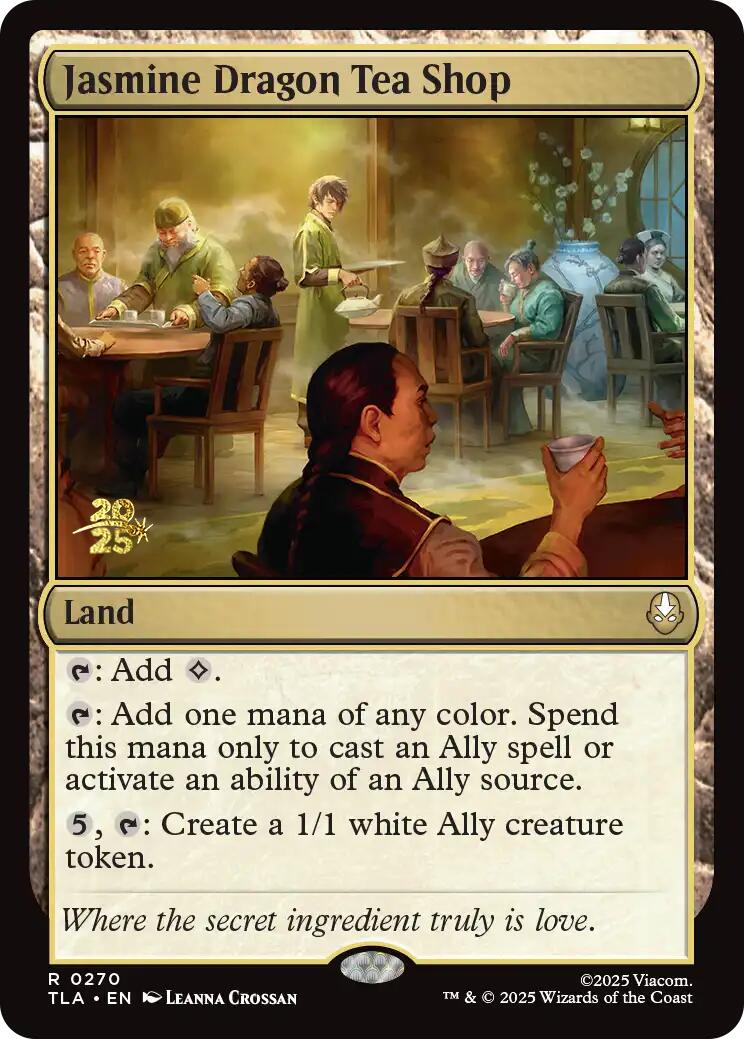 Jasmine Dragon Tea Shop [Avatar: The Last Airbender Prerelease Cards]