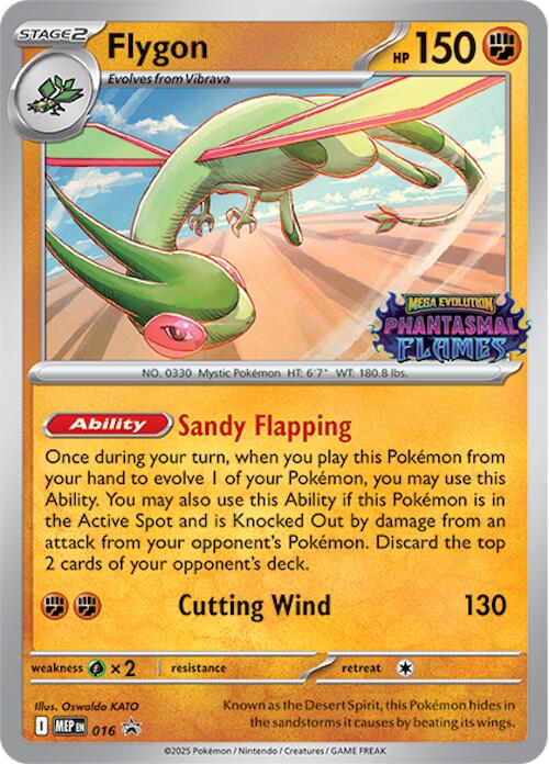 Flygon (016) (Prerelease) [Mega Evolution Promo]