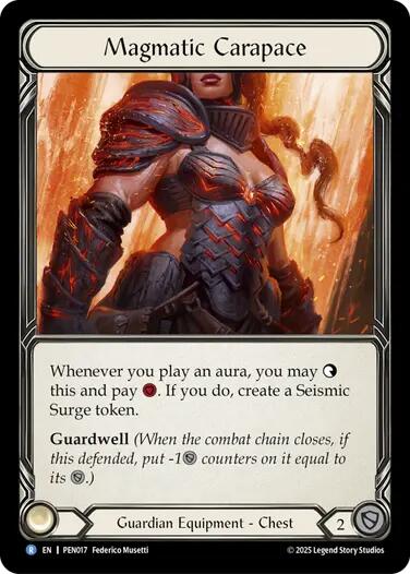 Magmatic Carapace [PEN017] (Compendium of Rathe)