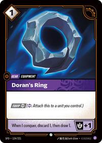 Doran's Ring (124/221) [Spiritforged]