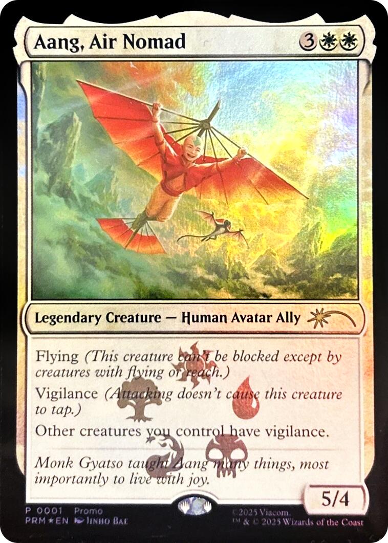 Aang, Air Nomad [Media Promos]