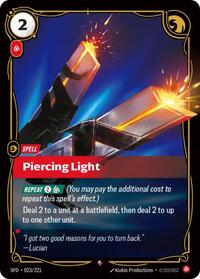 Piercing Light (023/221) [Spiritforged]