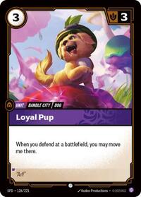 Loyal Pup (126/221) [Spiritforged]