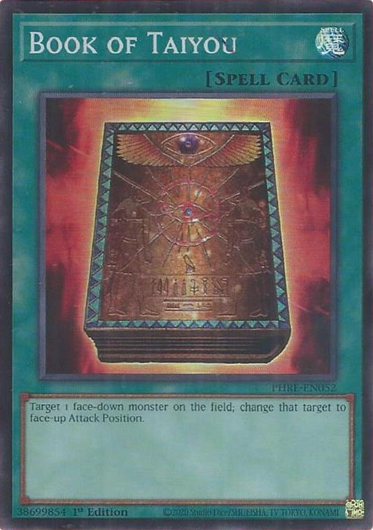 Book of Taiyou (Super Rare) [PHRE-EN052] Super Rare