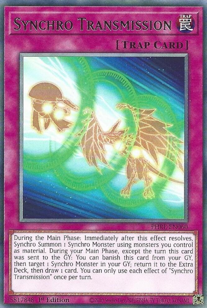 Synchro Transmission [PHRE-EN060] Rare