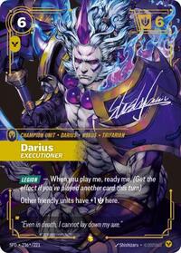 Darius - Executioner (Signature) (236*/221) [Spiritforged]
