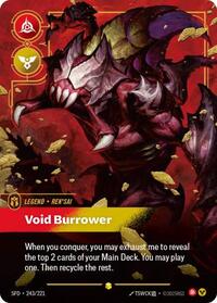 Rek'sai - Void Burrower (Overnumbered) (243/221) [Spiritforged]