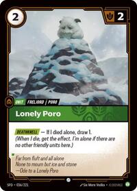 Lonely Poro (036/221) [Spiritforged]