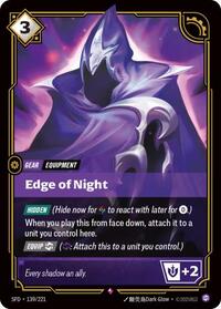 Edge of Night (139/221) [Spiritforged]