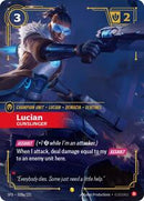 Lucian - Gunslinger (Alternate Art) (028a/221) [Spiritforged]