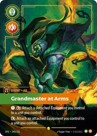 Jax - Grandmaster At Arms (Overnumbered) (245/221) [Spiritforged]