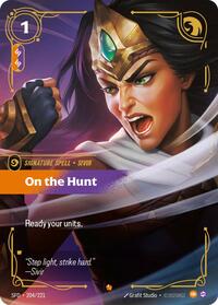 On the Hunt (204/221) [Spiritforged]